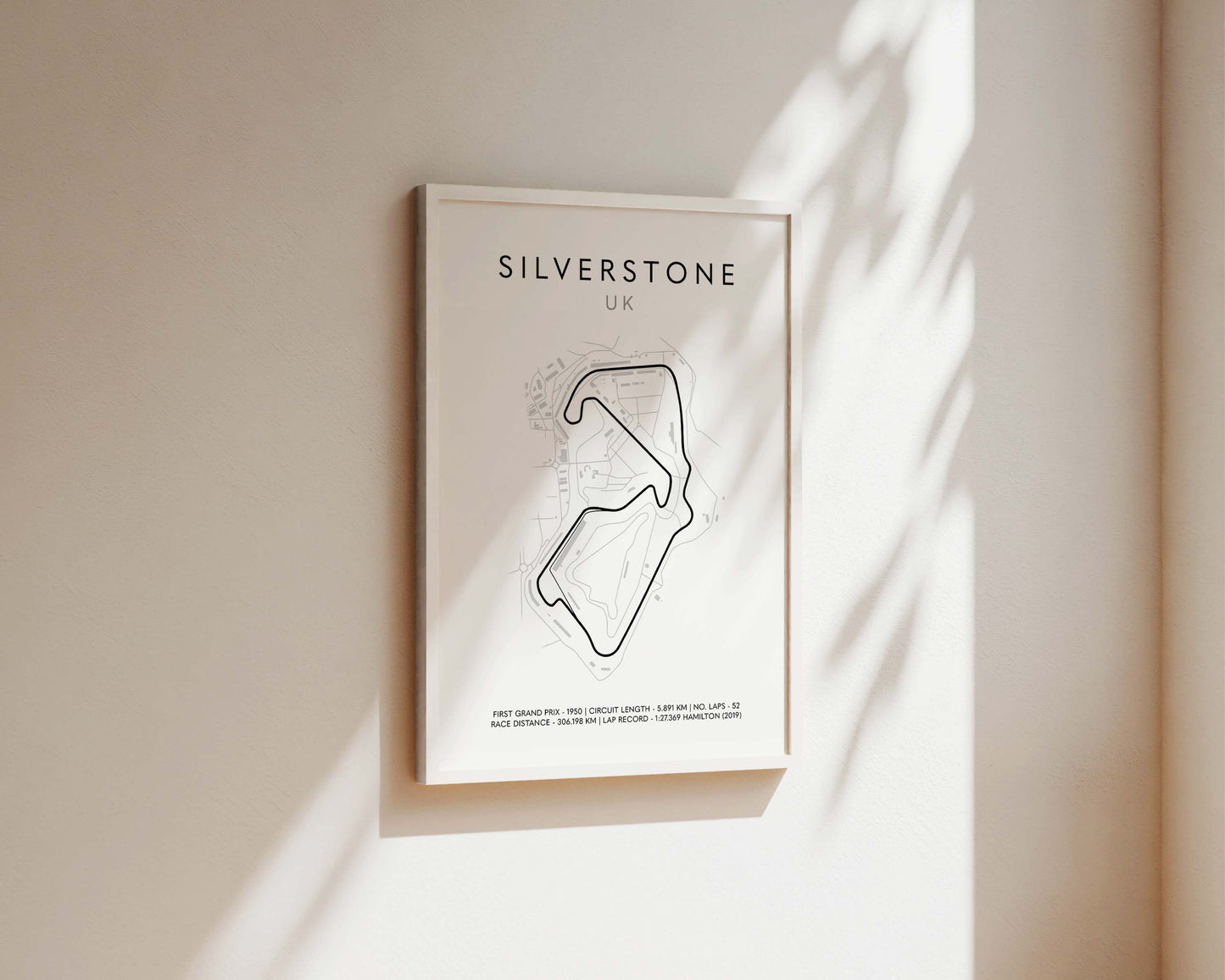 F1 Silverstone British Grand Prix Poster