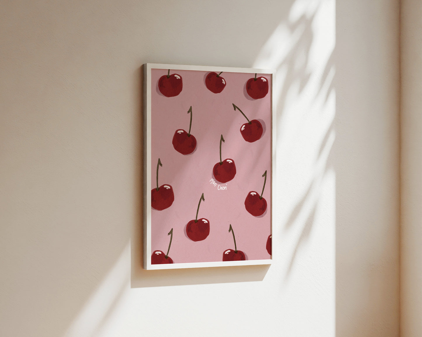 Pink Mon Cheri Print