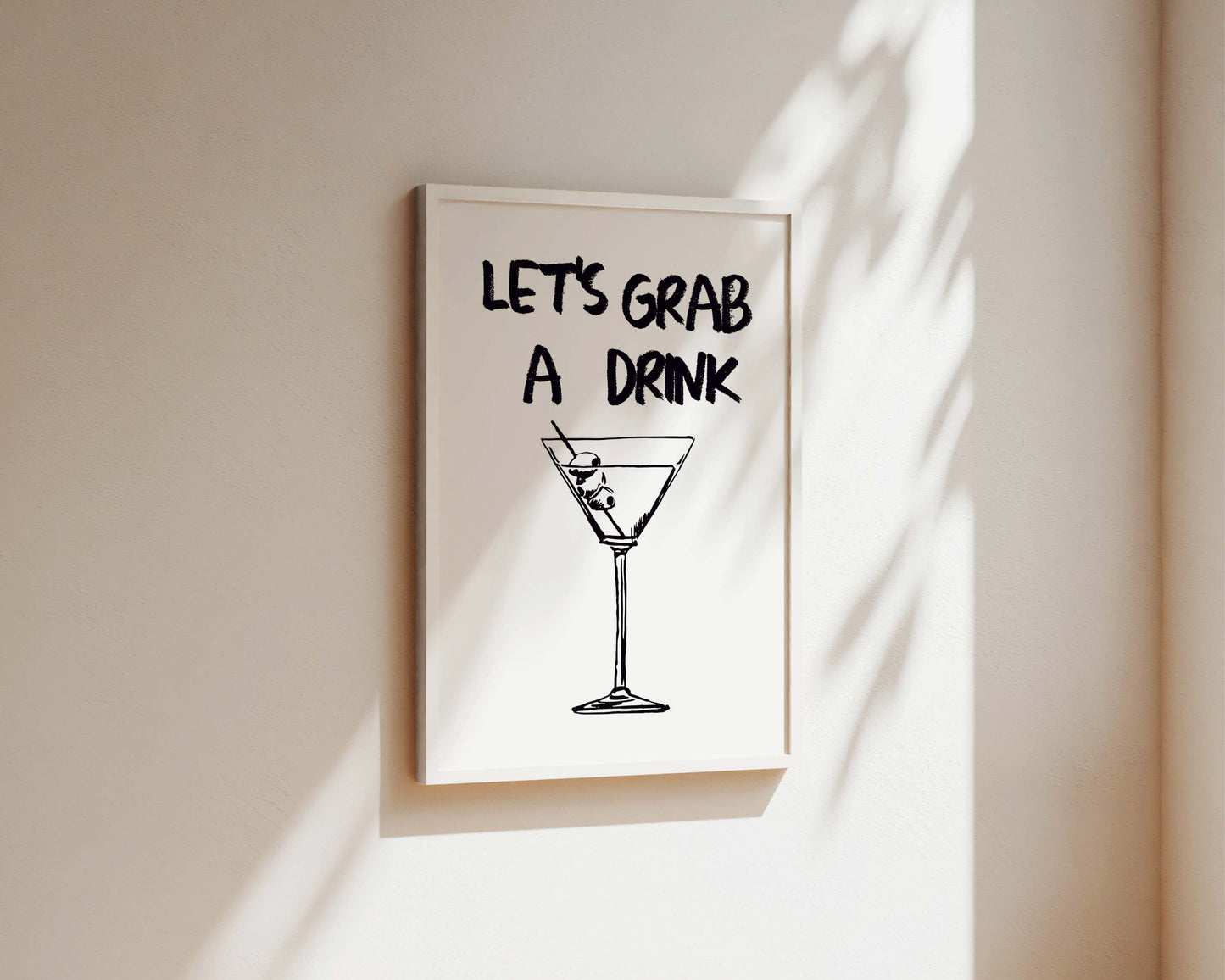 Let's Grab A Drink Print