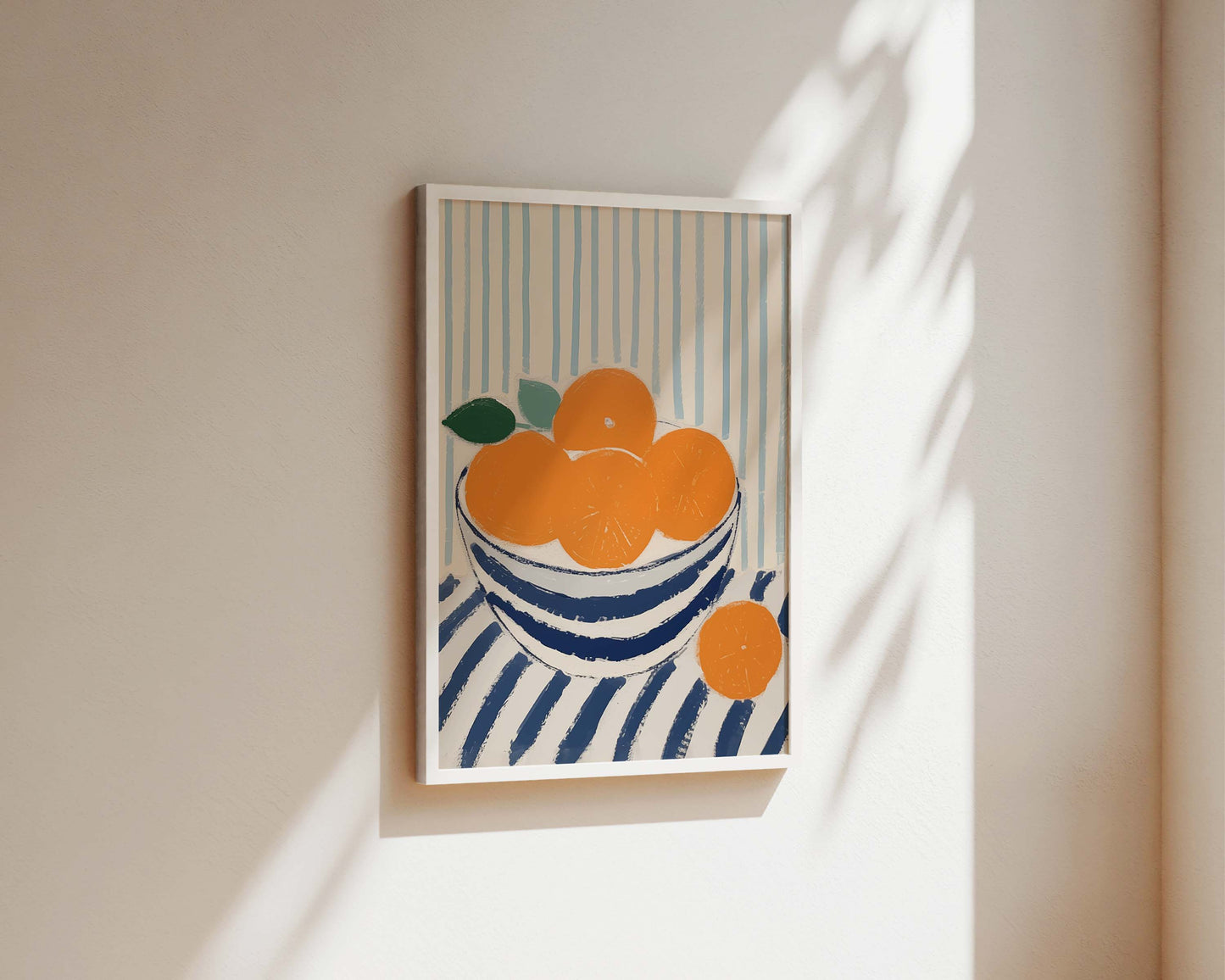 Bowl Of Oranges Print