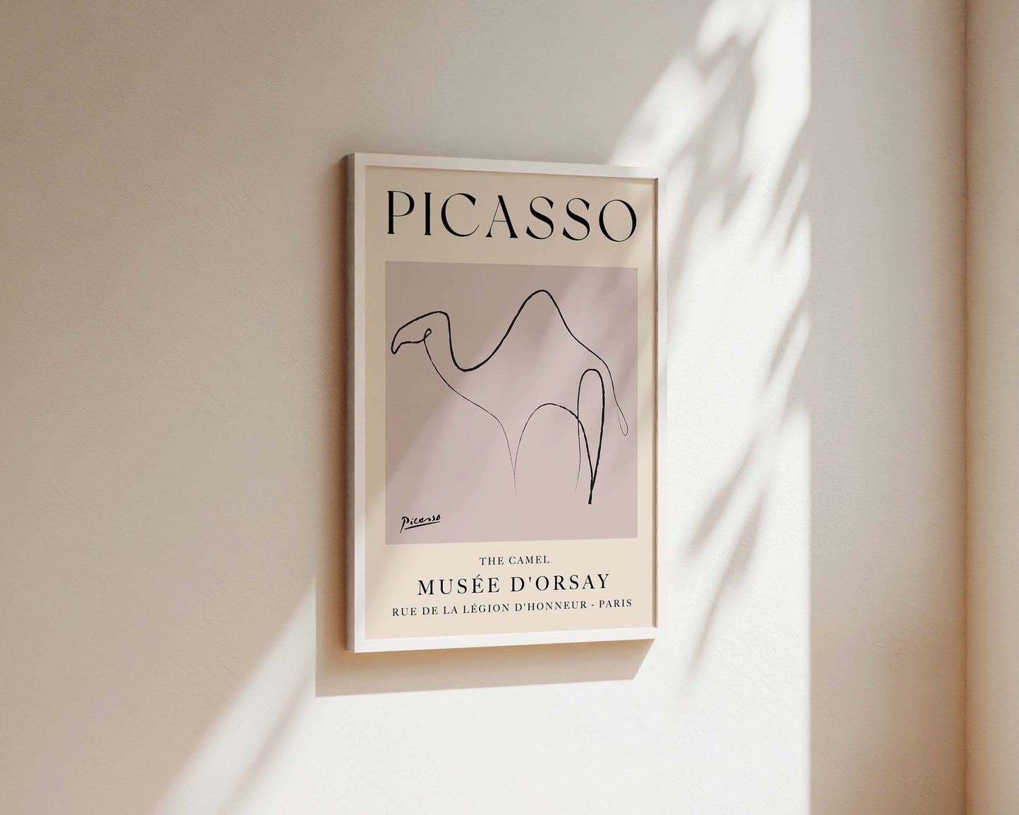 Picasso Camel Art Print