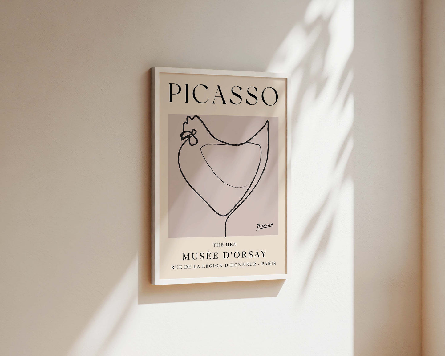 Picasso The Hen Art Print