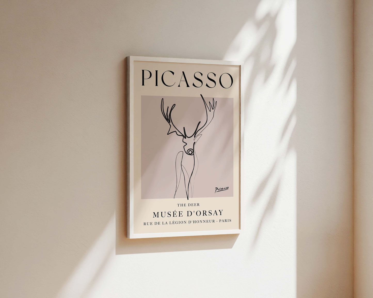 Picasso The Deer Art Print