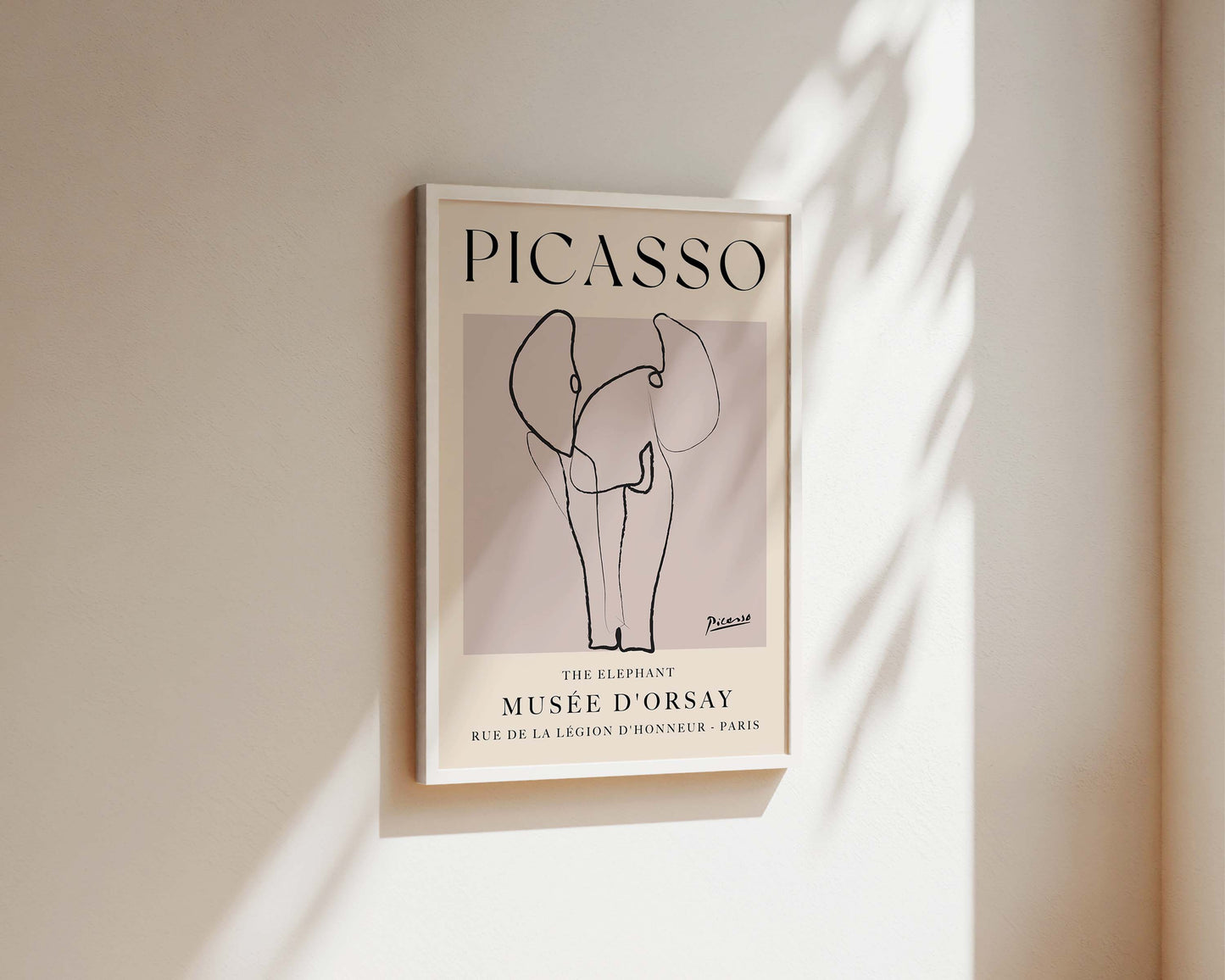 Picasso The Elephant Art Print