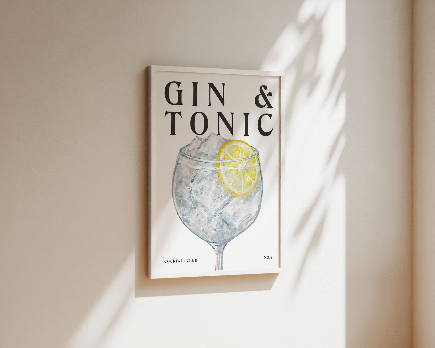 Gin & Tonic Poster