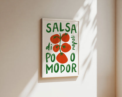 Salsa Art Wall Art Print