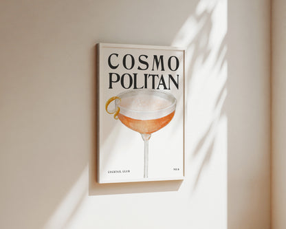 Cosmopolitan Wall Art Print