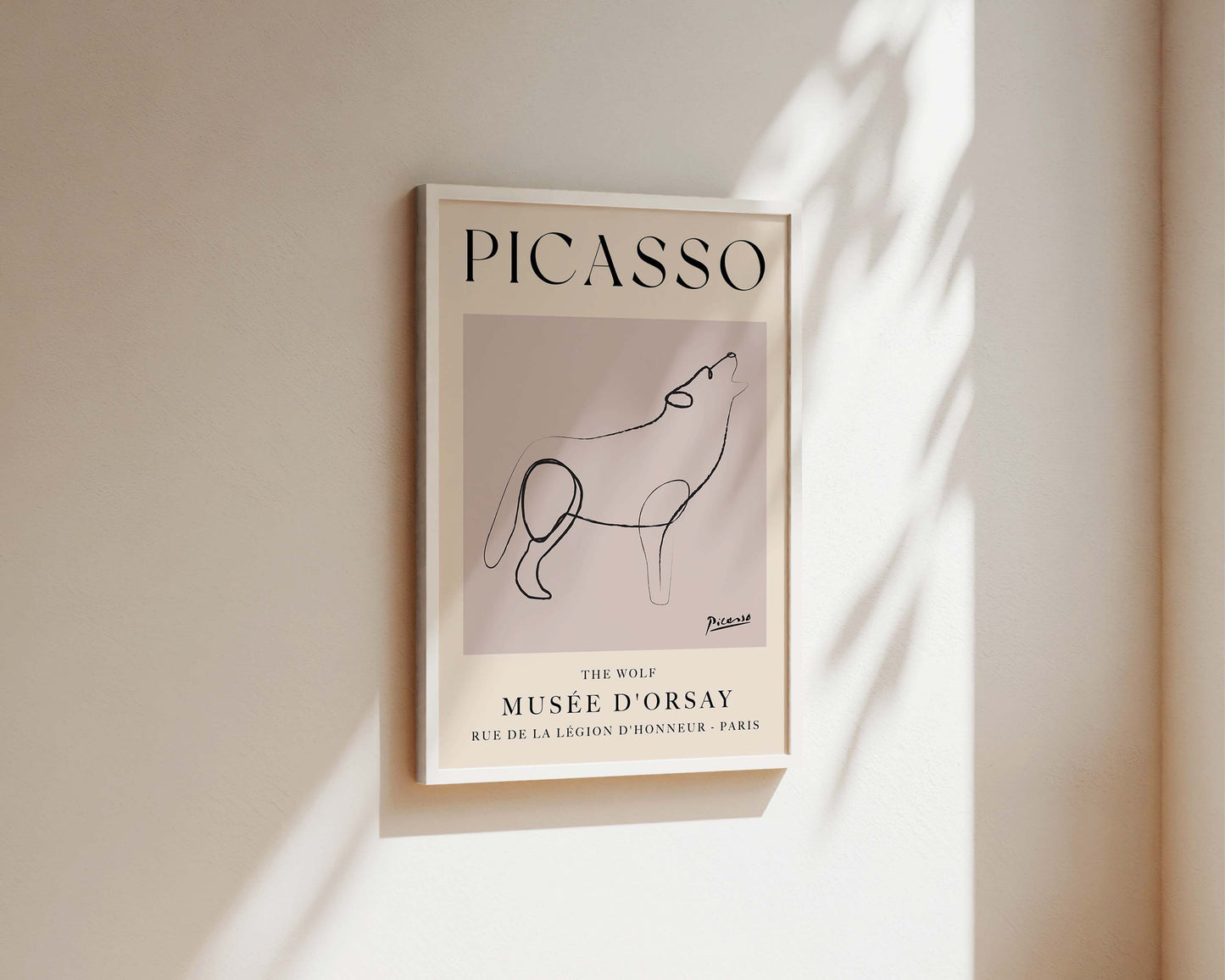 Picasso The Wolf Art Print