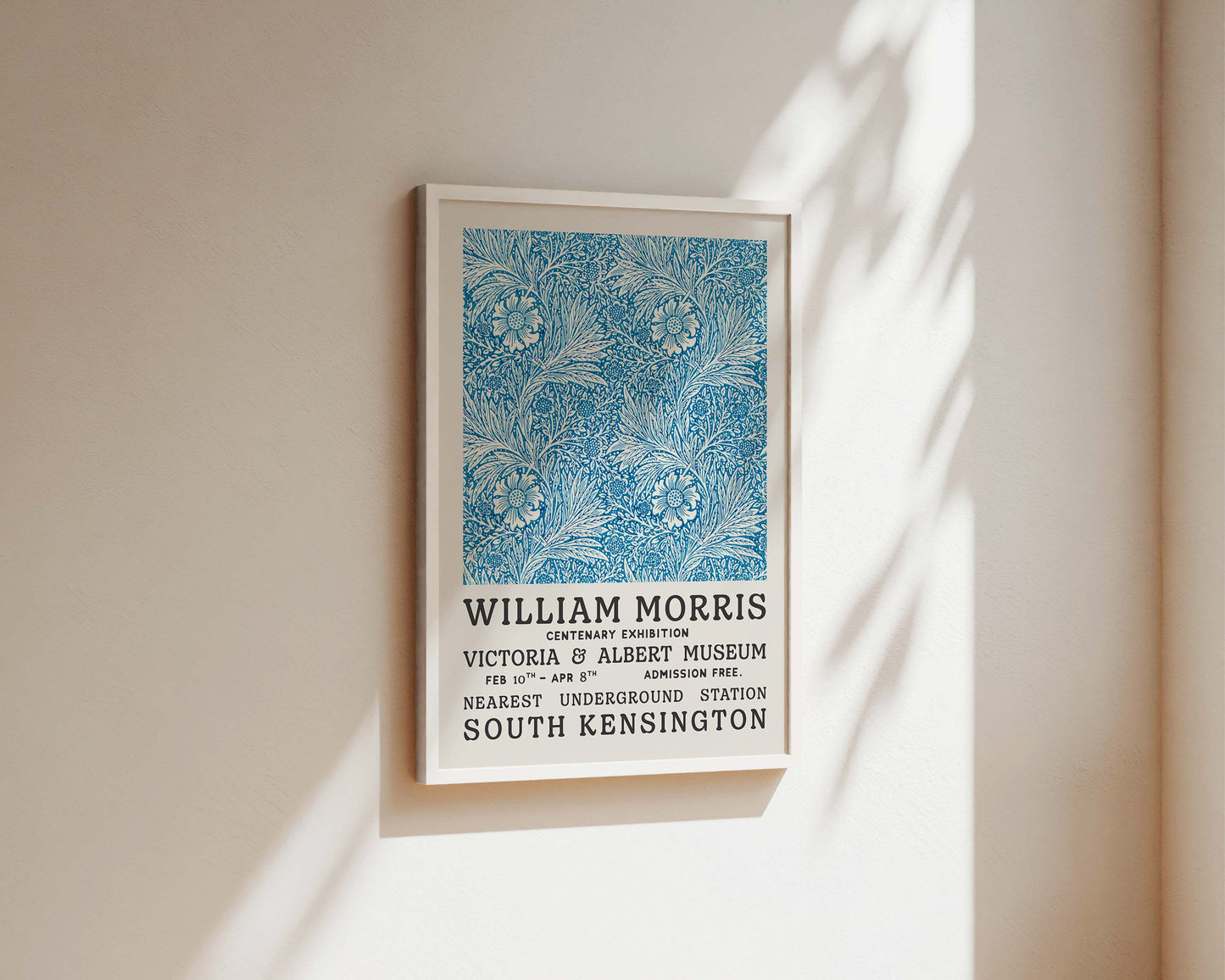 William Morris Blue Tapestry Art Print