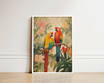 Parrots Print