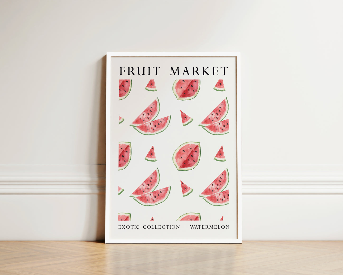 Fruit Market Watermelon Art Print