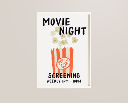 Movie Night Print