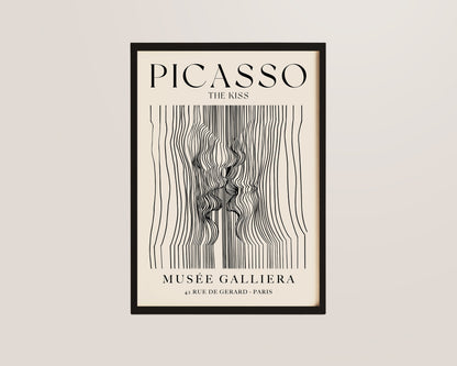 Picasso The Kiss Print