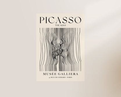 Picasso The Kiss Print