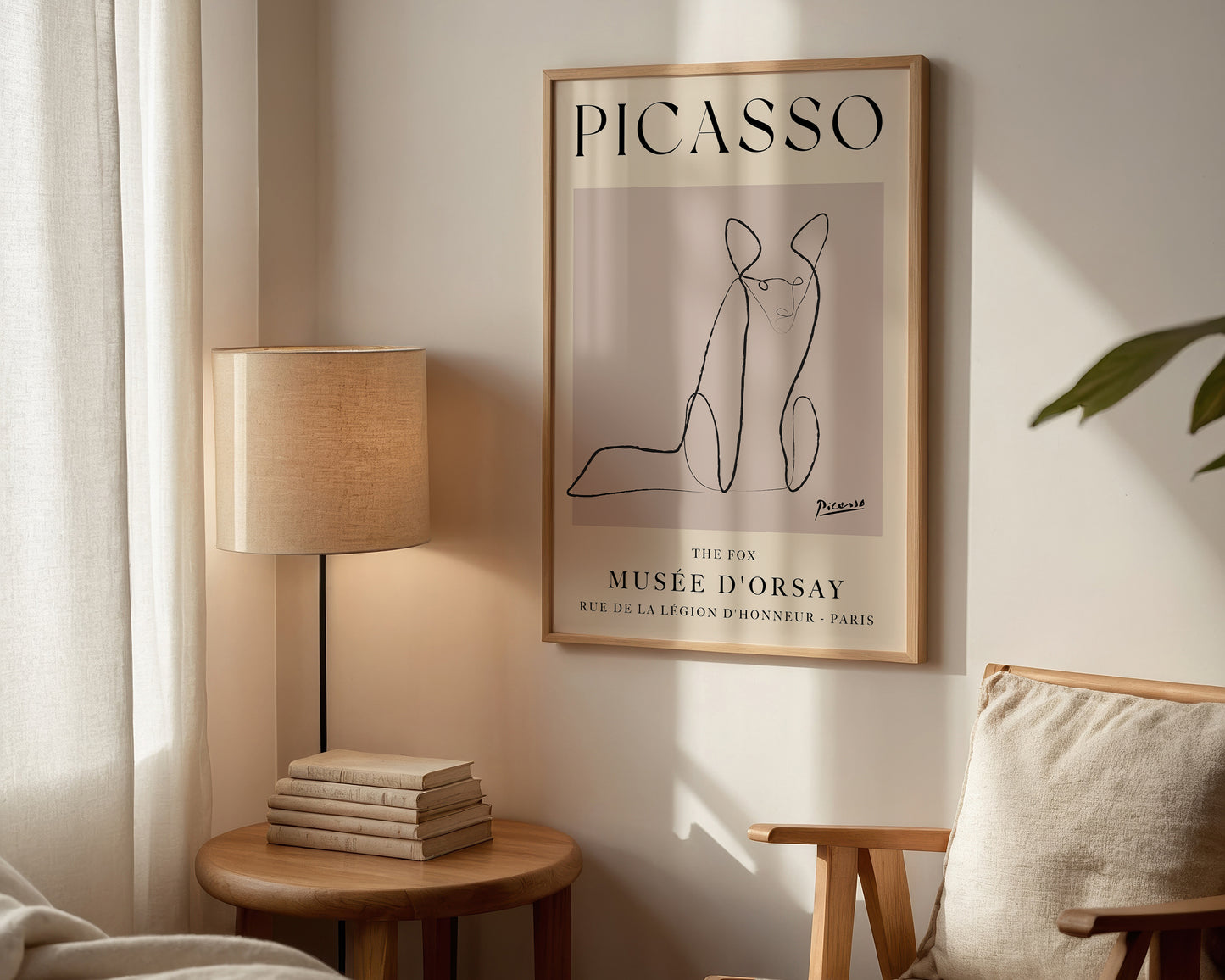 Picasso The Fox Art Print