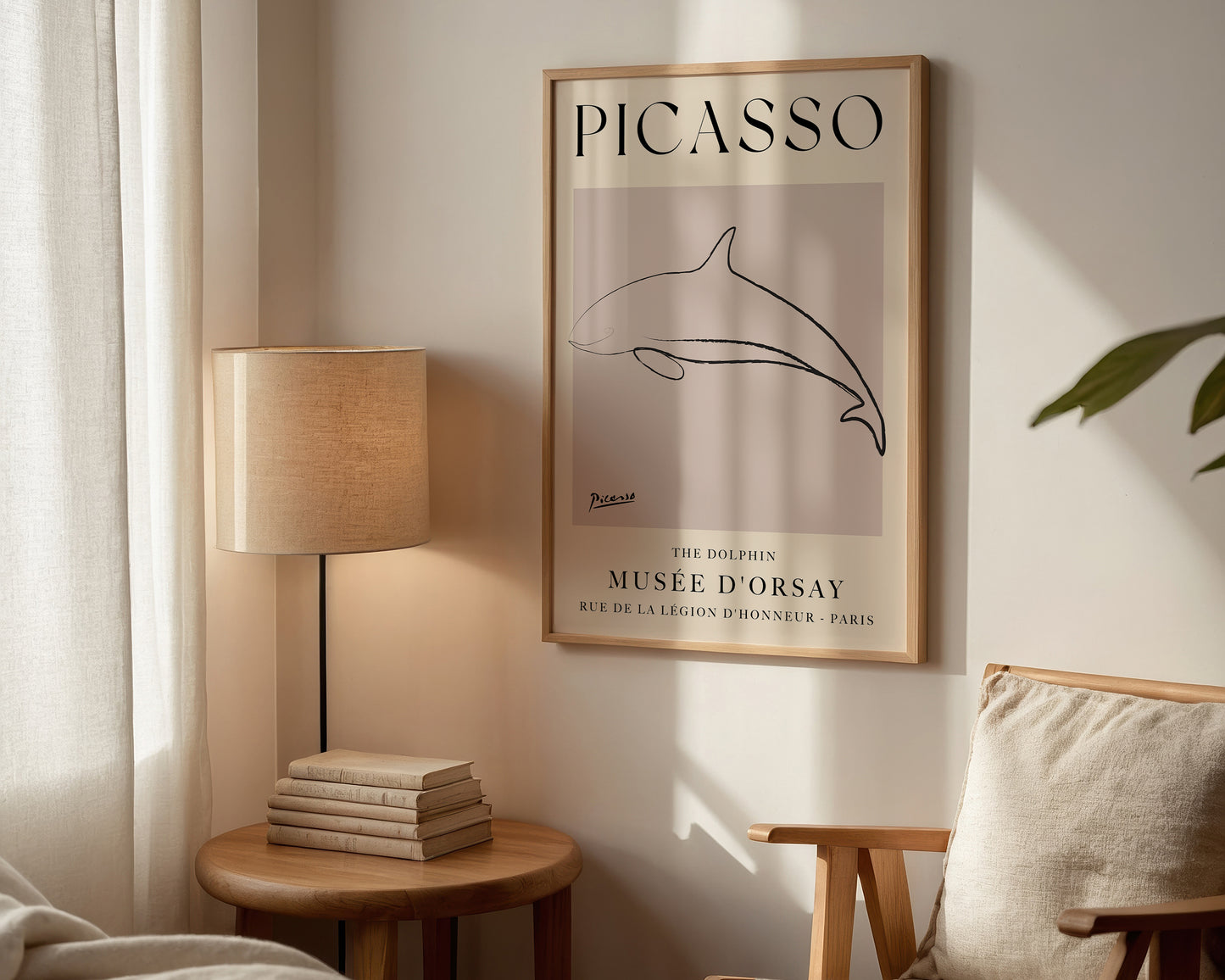 Picasso The Dolphin Art Print