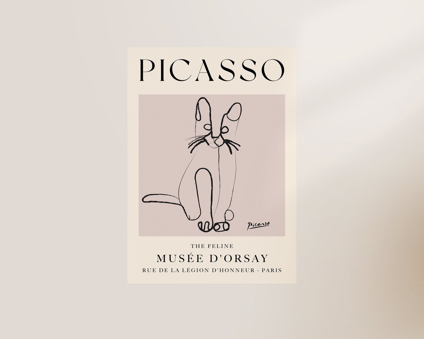 Picasso The Feline Art Print