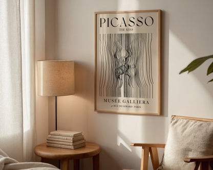 Picasso The Kiss Print