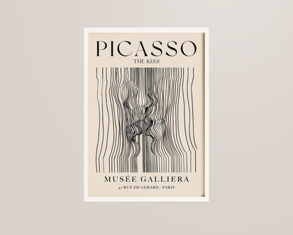 Picasso The Kiss Print