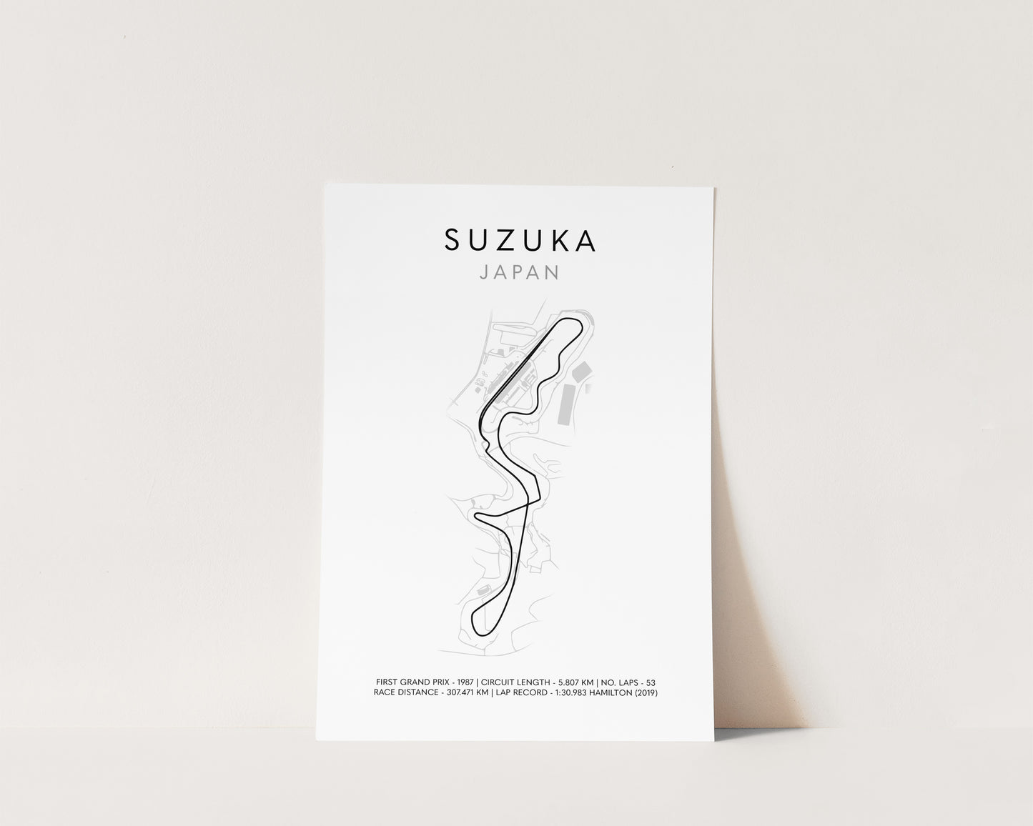 F1 Suzuka Japan Grand Prix Poster