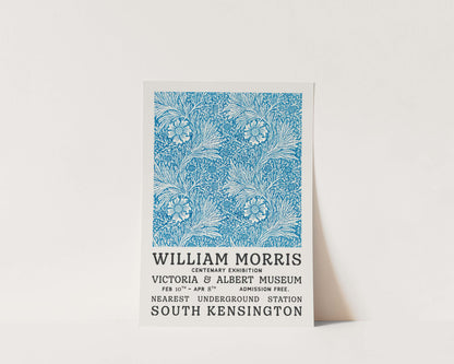 William Morris Blue Tapestry Art Wall Art Print