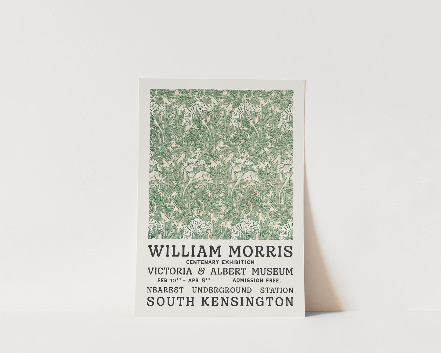 William Morris Green Tapestry Art Wall Art Print