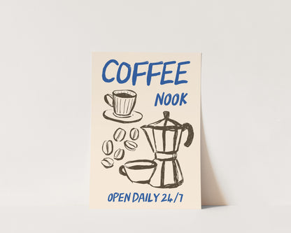 Coffee Nook Wall Art Print