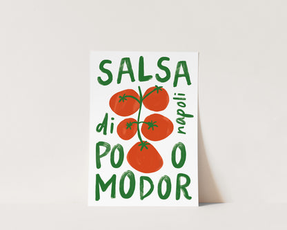 Salsa Art Wall Art Print