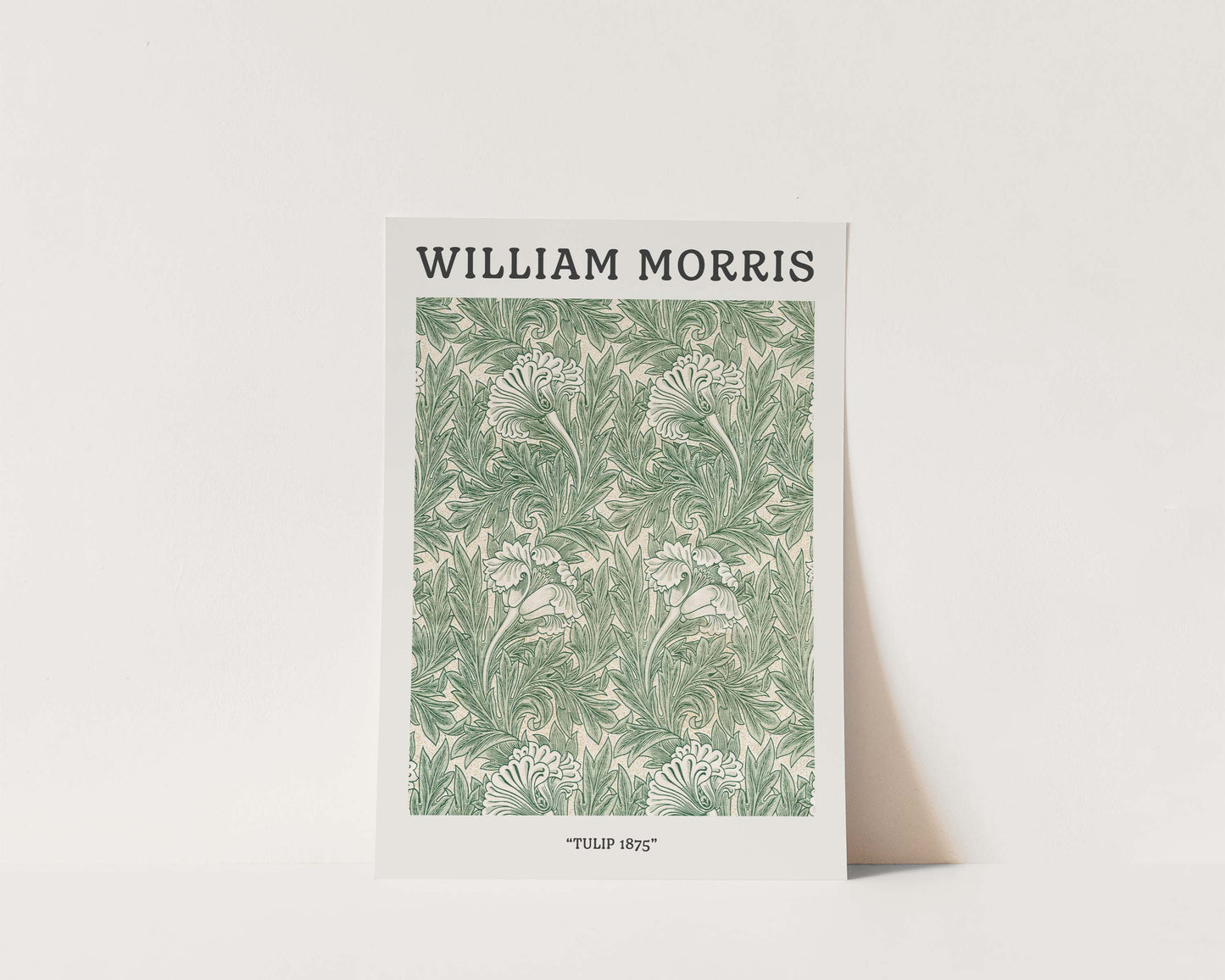 William Morris Tulip 1875 Art Wall Art Print