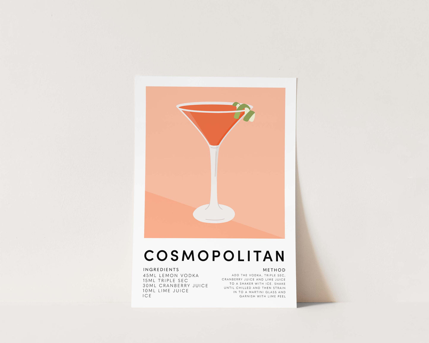 Cosmopolitan Wall Art Print