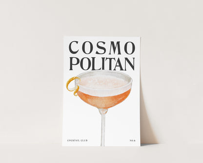 Cosmopolitan Wall Art Print
