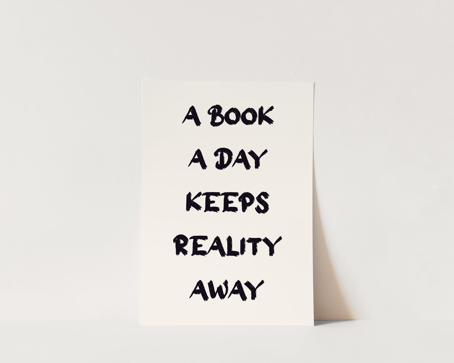 A Book A Day Wall Art Print