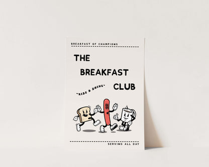 The Breakfast Club Wall Art Print