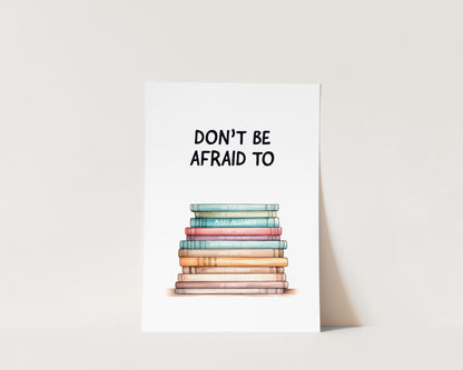 Kids Affirmation Wall Art Print