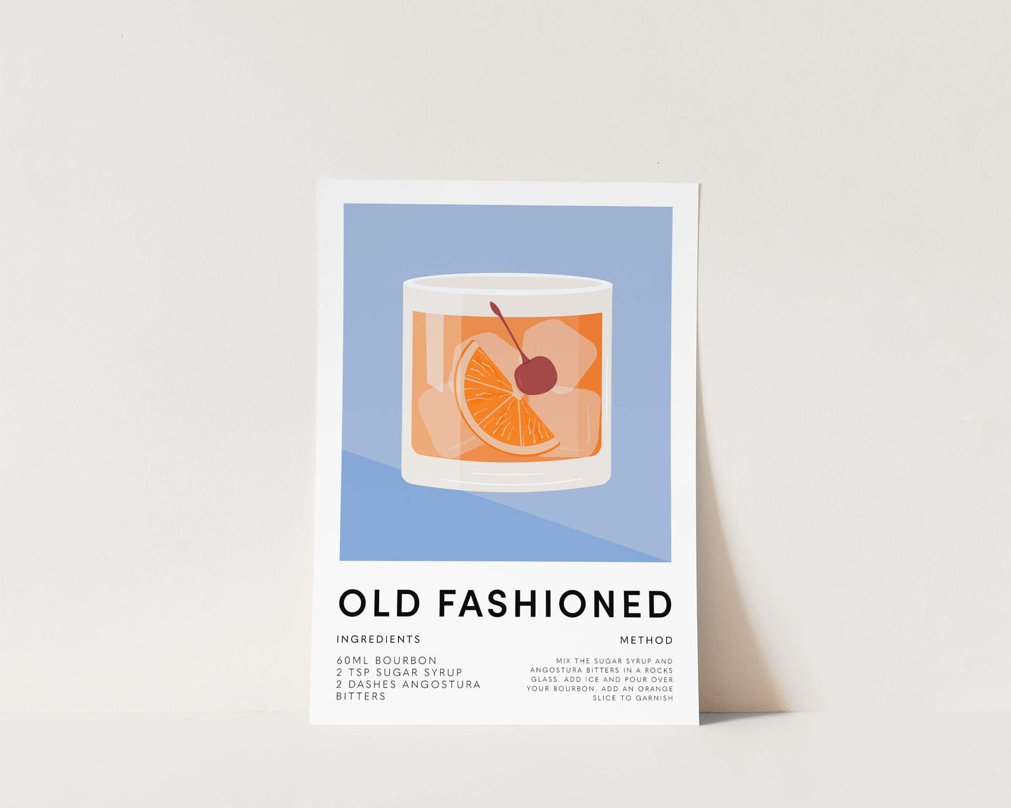 Old Fashioned Wall Art Print