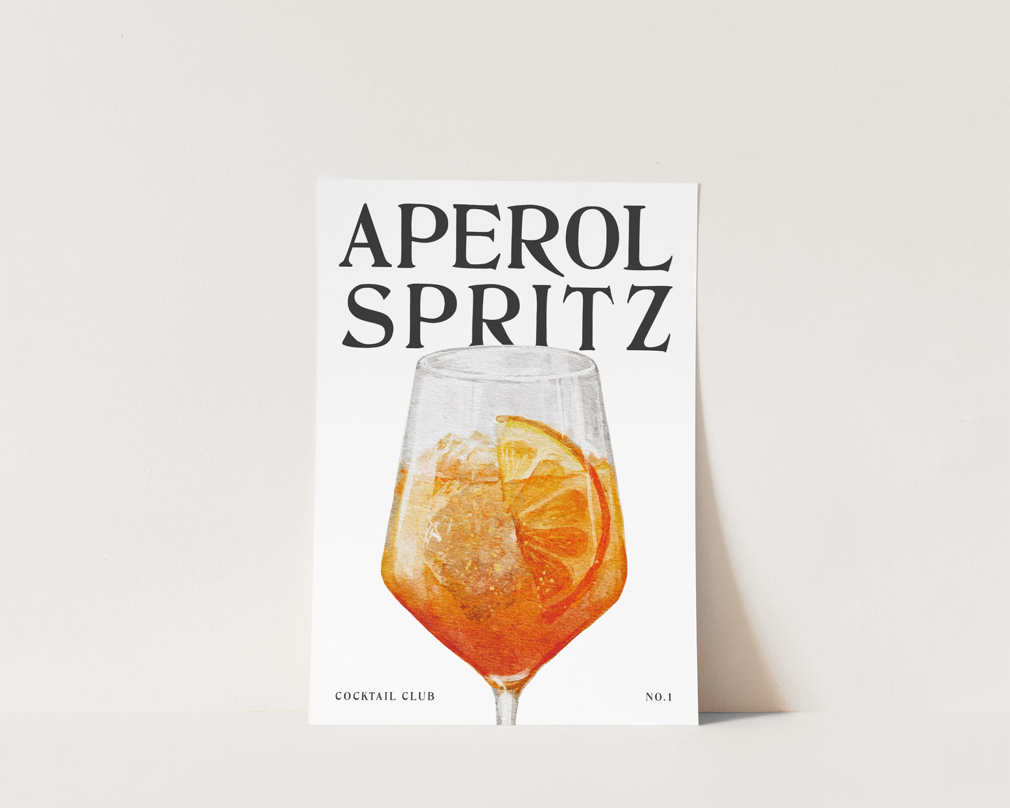 Aperol Spritz Wall Art Print