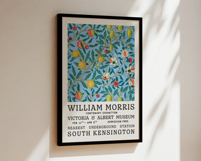 William Morris Four Fruits Art Wall Art Print