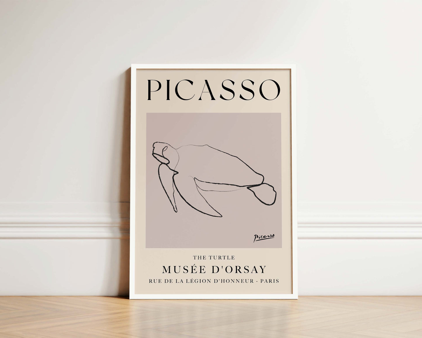 Picasso The Turtle Art Print