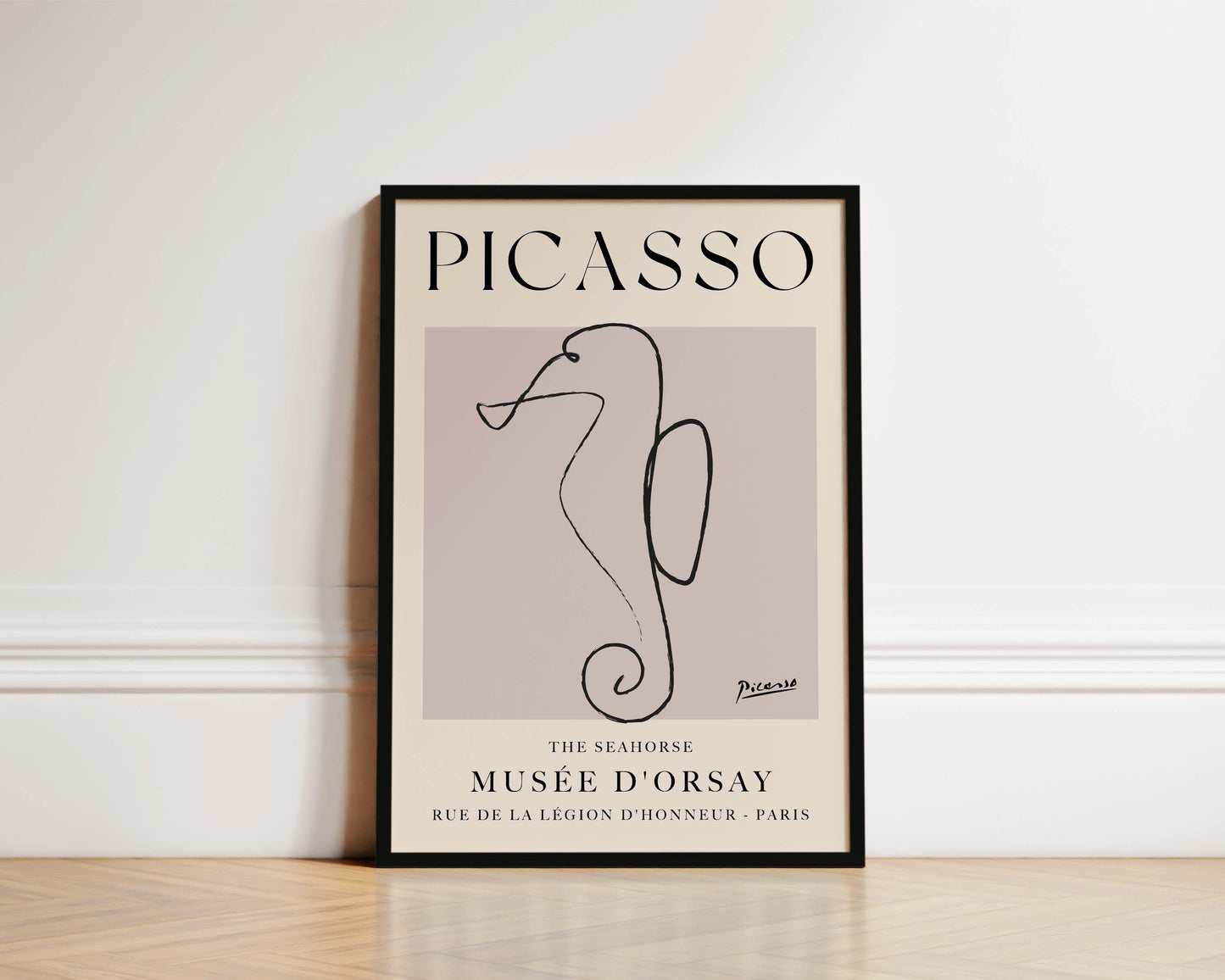 Picasso The Seahorse Art Print