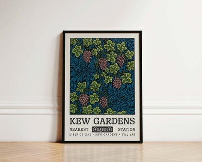 Kew Gardens Grape Vine Tapestry Art Wall Art Print