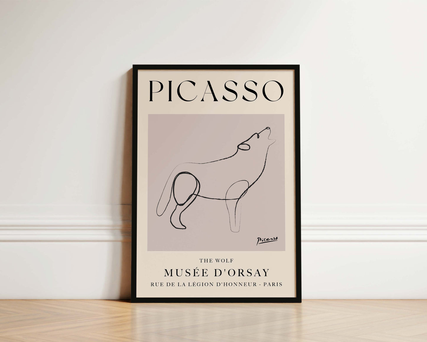 Picasso The Wolf Art Print