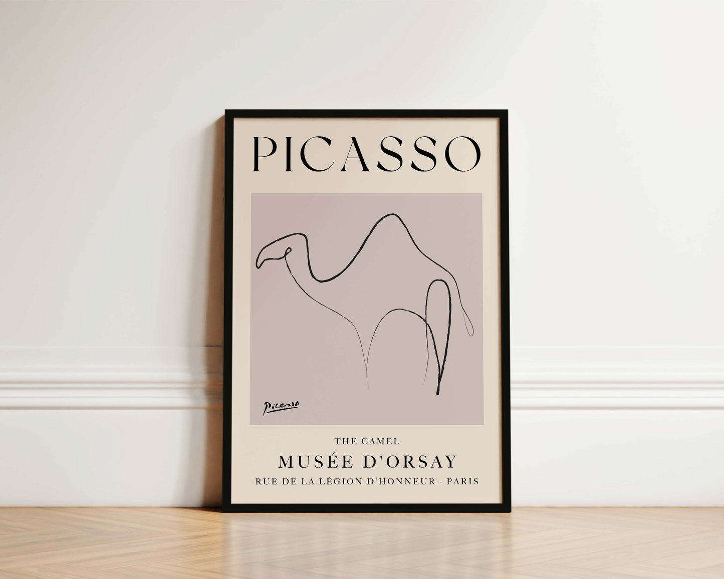 Picasso Camel Art Print