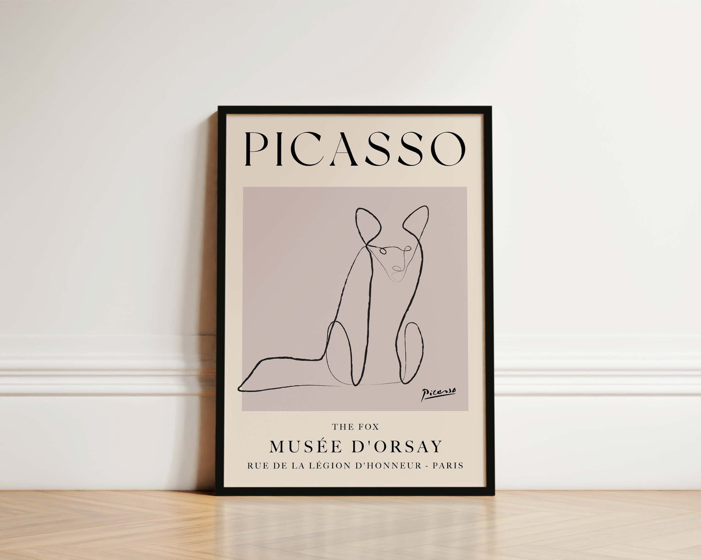 Picasso The Fox Art Print