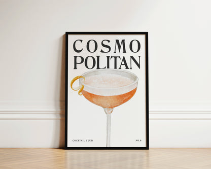 Cosmopolitan Wall Art Print