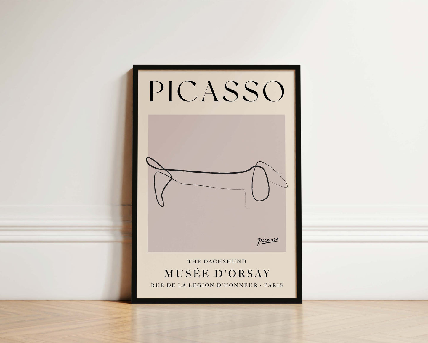 Picasso The Dog Art Print