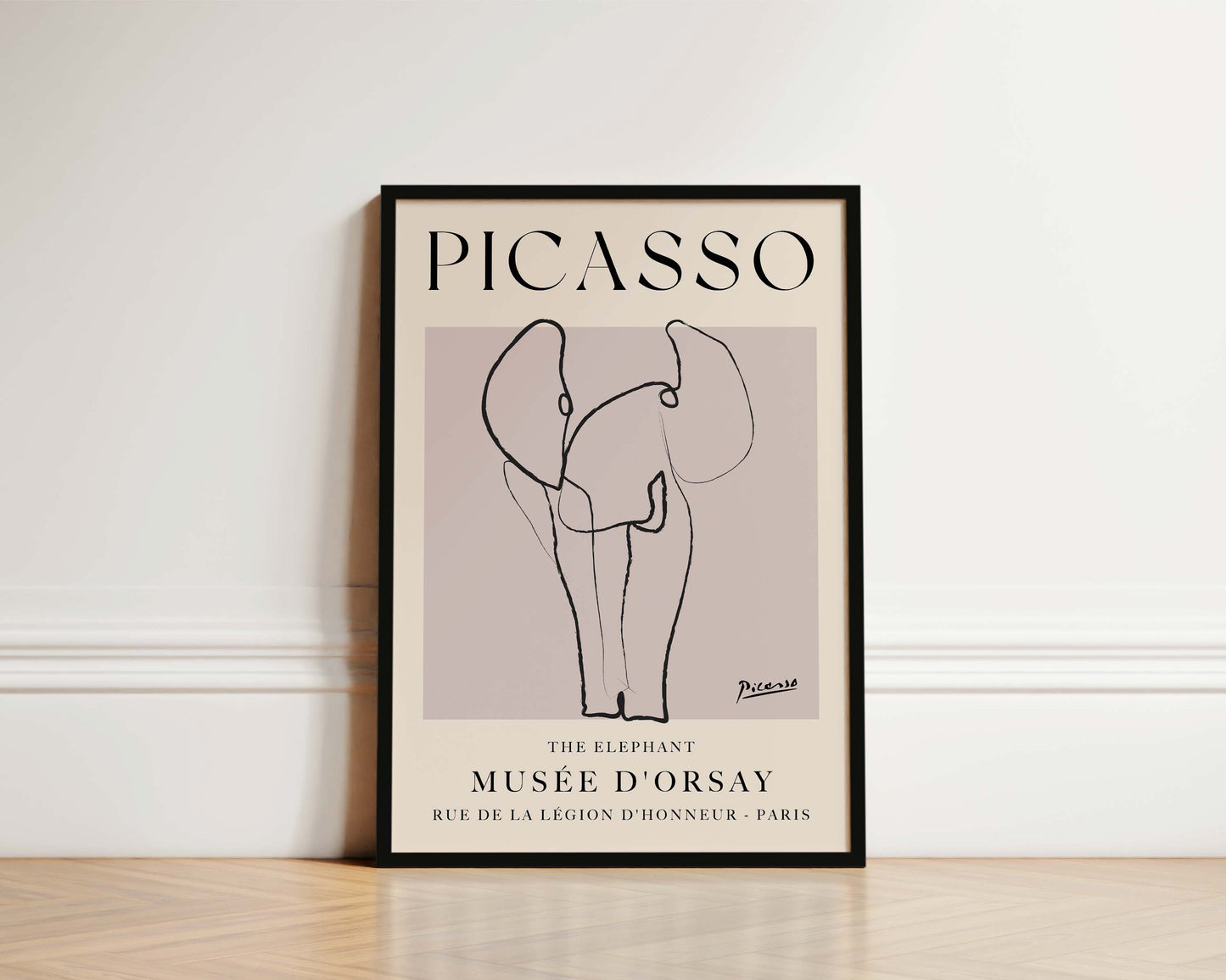 Picasso The Elephant Art Print