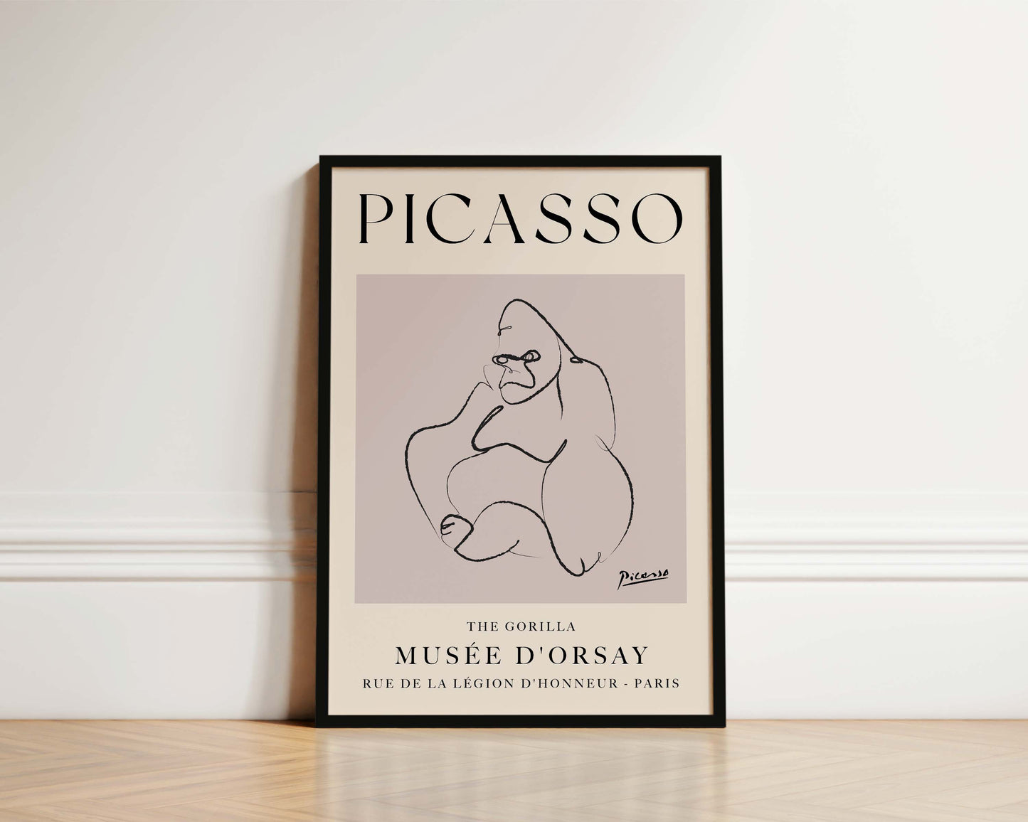 Picasso The Gorilla Art Print