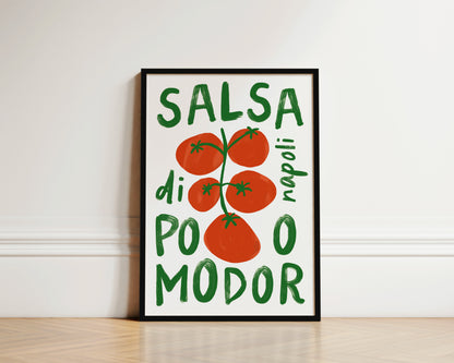 Salsa Art Wall Art Print