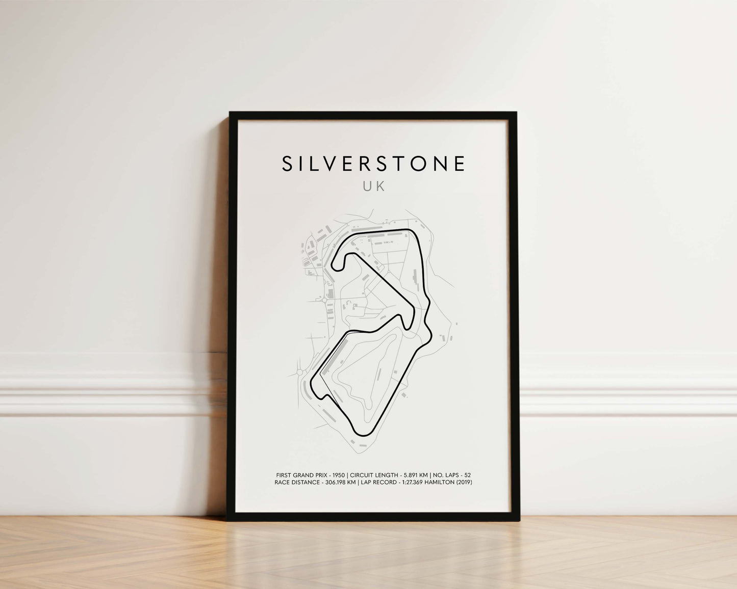 F1 Silverstone British Grand Prix Poster