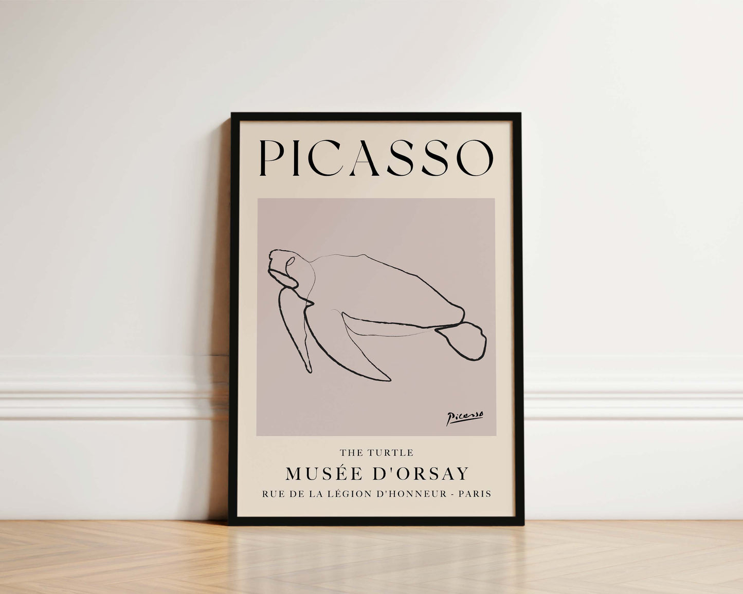 Picasso The Turtle Art Print